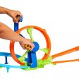 HOT WHEELS STUNT TRACKS RAPID LAUNCH AND LOOP PLAYSET Online Hot Sale