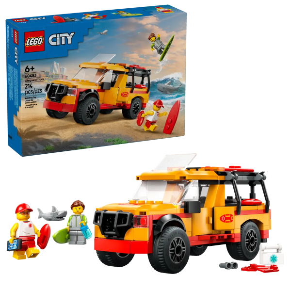 LEGO CITY 60453 LIFEGUARD BEACH RESCUE TRUCK Discount