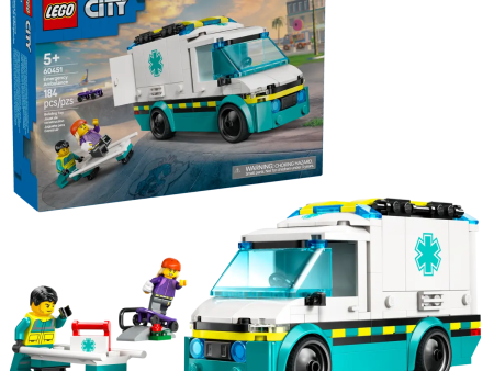 LEGO CITY 60451 EMERGENCY AMBULANCE For Discount