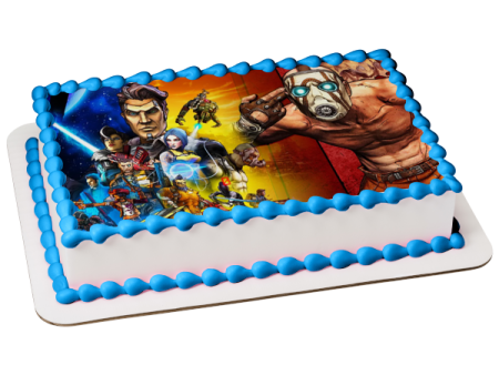 Borderlands Legendary Collection Maya Salvadore Axton Edible Cake Topper Image ABPID51953 Online now