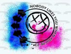 Nobody Likes You When You re 23 Blink 182 Logo Funny Birthday Edible Cake Topper Image ABPID51983 Supply