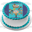 The Loud House Lori Leni Luan Lola Lucy Luna Lisa Lincoln Lily Lana Lynn Edible Cake Topper Image ABPID52087 Hot on Sale