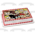 The Loud House Lori Leni Luan Lola Lucy Luna Lisa Lincoln Lily Lana Lynn Edible Cake Topper Image ABPID52088 Supply