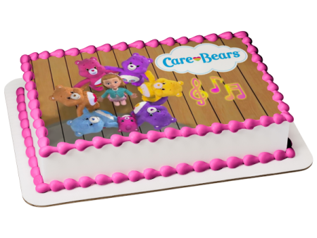 Care Bears and Cousins Funshine Bear Harmony Bear Grumpy Bear Share Bear Edible Cake Topper Image ABPID52010 on Sale