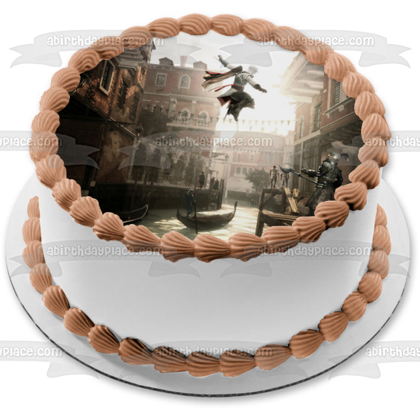 Assassin s Creed 3 Desmond Miles Edible Cake Topper Image ABPID52005 Online now