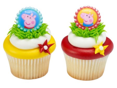 Peppa Pig™ Siblings Cupcake Rings Sale