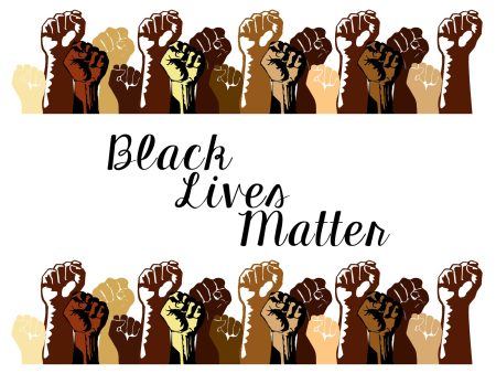 Black Lives Matter Multicultural Allies Edible Cake Topper Image Strips ABPID51975 Hot on Sale