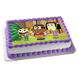 Big City Greens Cricket Tilly Remy Edible Cake Topper Image ABPID52111 Hot on Sale