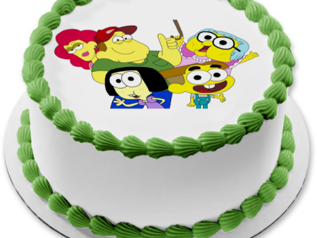 Big City Greens Cricket Tilly Nancy Bill Alice Edible Cake Topper Image ABPID52108 For Cheap