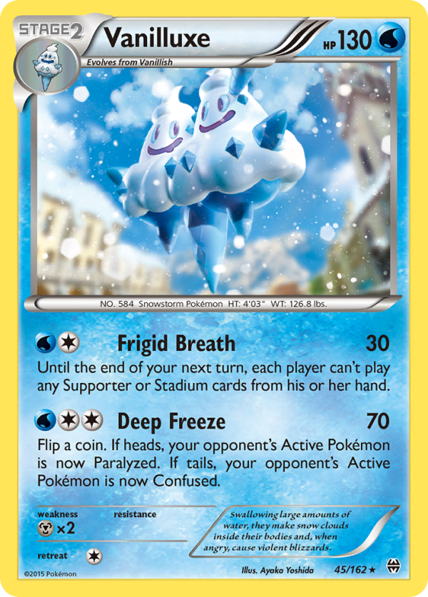 Vanilluxe (45 162) [XY: BREAKthrough] For Cheap