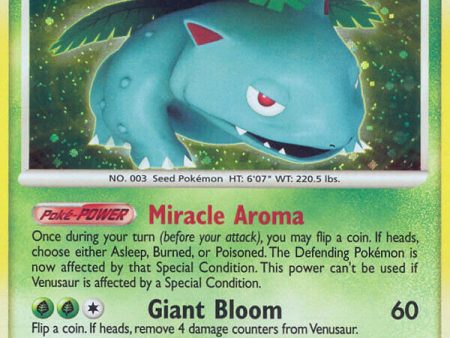 Venusaur (20 132) (Theme Deck Exclusive) [Diamond & Pearl: Secret Wonders] on Sale