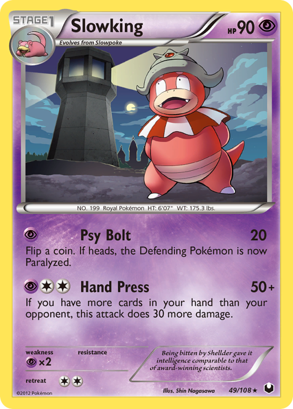 Slowking (49 108) [Black & White: Dark Explorers] For Sale