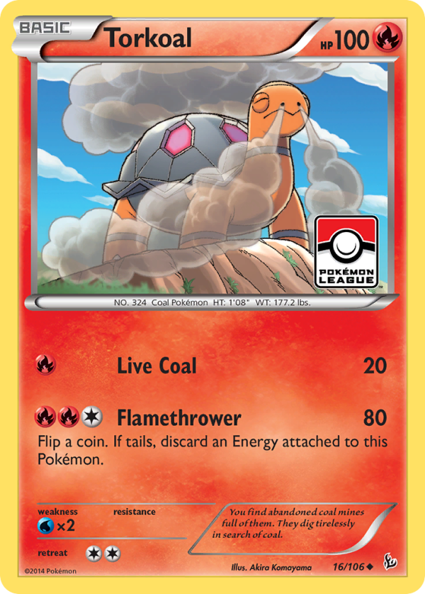 Torkoal (16 106) [XY: Flashfire] Cheap