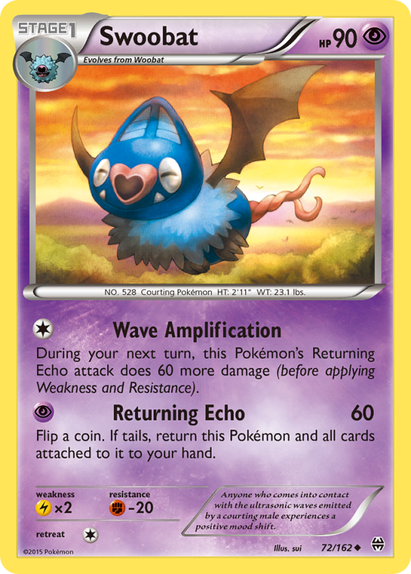 Swoobat (72 162) [XY: BREAKthrough] on Sale