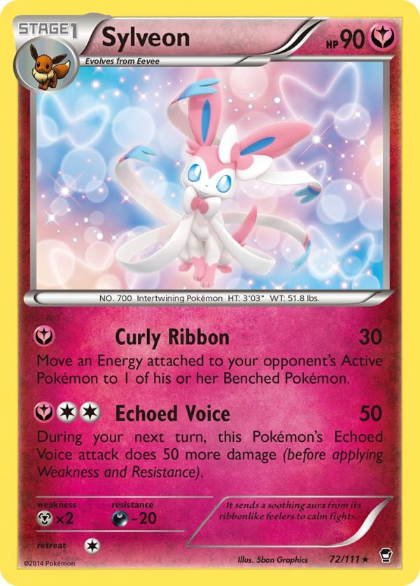 Sylveon (72 111) (Theme Deck Exclusive) [XY: Furious Fists] on Sale