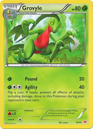 Grovyle (18 30) [XY: Trainer Kit 2 - Latias] Sale