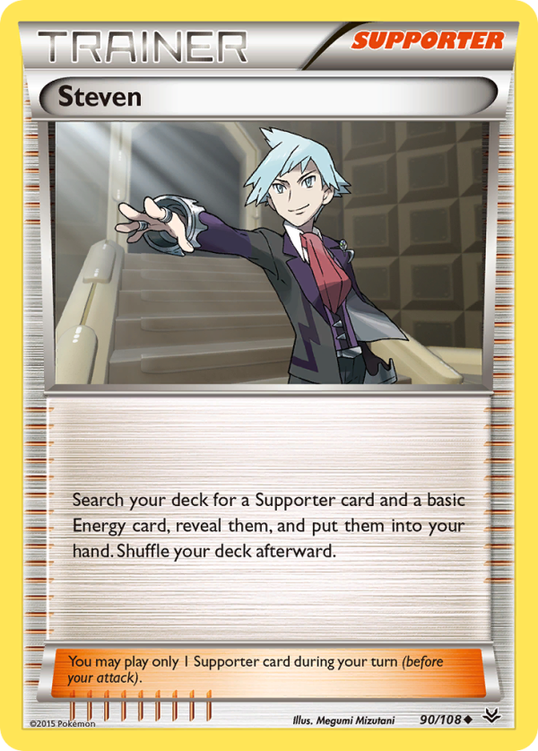 Steven (90 108) [XY: Roaring Skies] Online