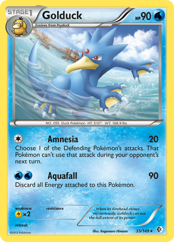 Golduck (35 149) [Black & White: Boundaries Crossed] Discount