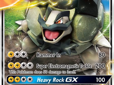 Alolan Golem GX (34 111) [Sun & Moon: Crimson Invasion] For Discount