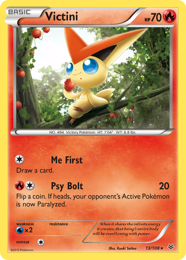 Victini (13 108) [XY: Roaring Skies] Cheap