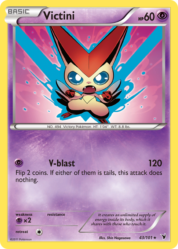 Victini (43 101) [Black & White: Noble Victories] on Sale