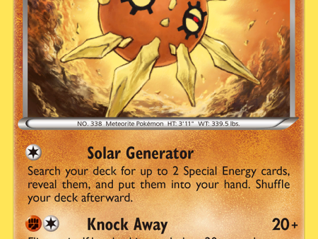 Solrock (83 160) [XY: Primal Clash] Hot on Sale