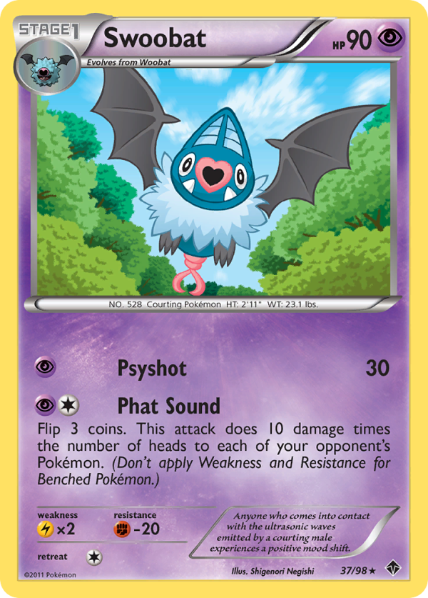 Swoobat (37 98) [Black & White: Emerging Powers] on Sale