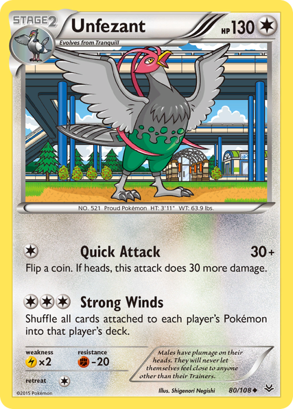 Unfezant (80 108) [XY: Roaring Skies] For Cheap