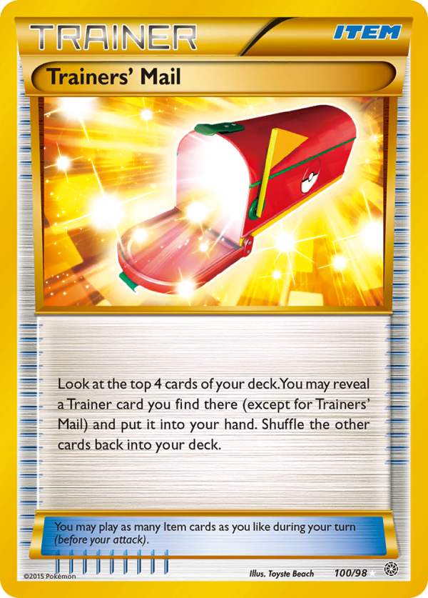 Trainers  Mail (100 98) [XY: Ancient Origins] For Cheap