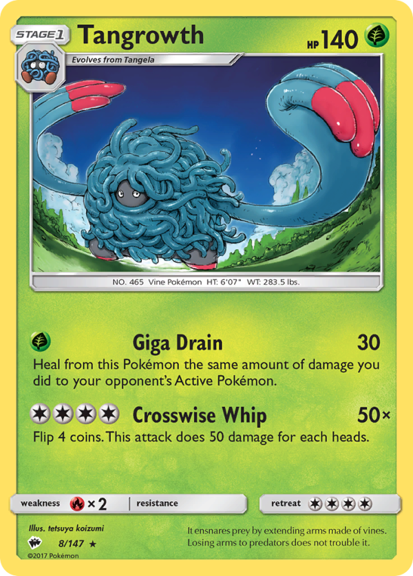 Tangrowth (8 147) [Sun & Moon: Burning Shadows] Cheap