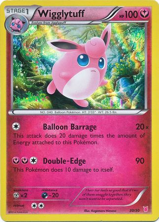 Wigglytuff (30 30) [XY: Trainer Kit 1 - Wigglytuff] Fashion