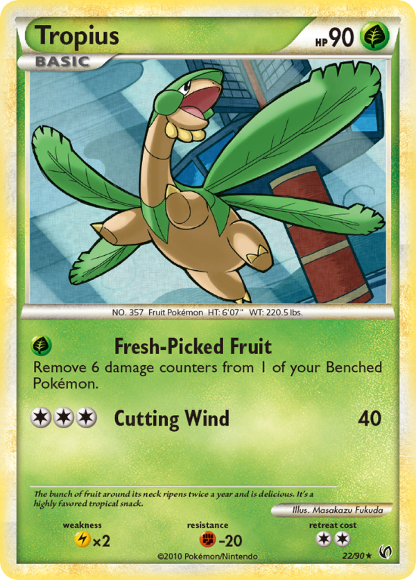 Tropius (22 90) [HeartGold & SoulSilver: Undaunted] Cheap