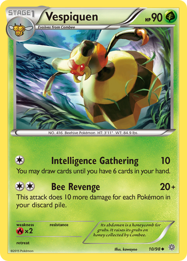 Vespiquen (10 98) [XY: Ancient Origins] For Discount