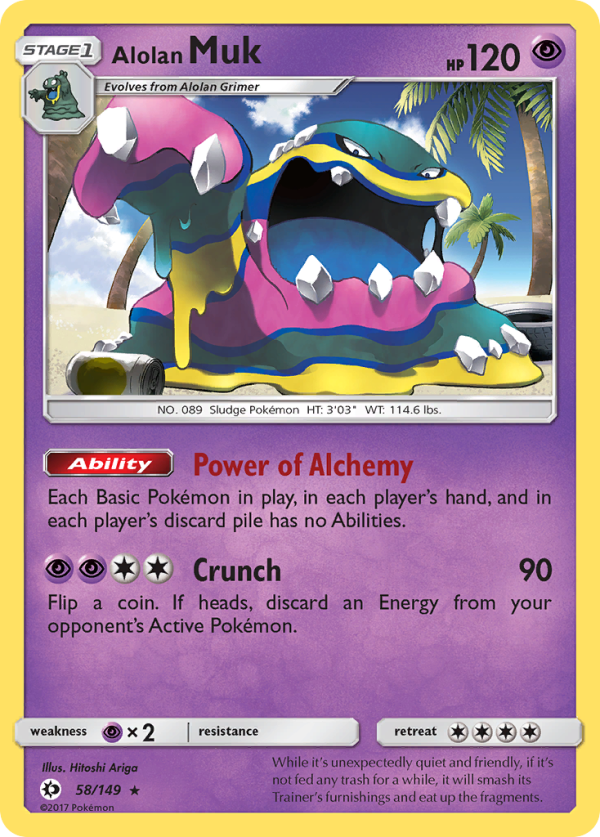 Alolan Muk (58 149) [Sun & Moon: Base Set] Supply