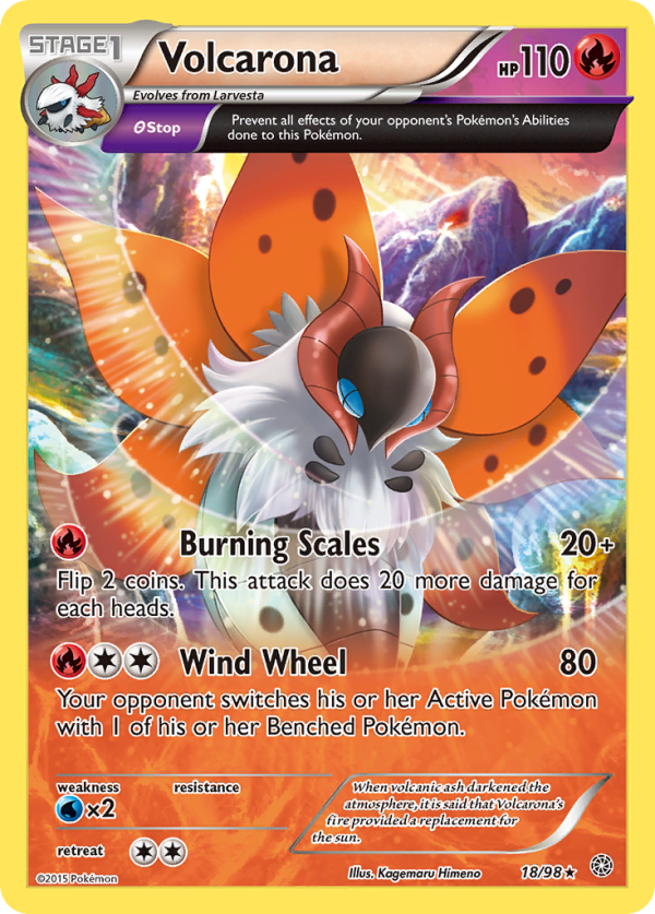 Volcarona (18 98) [XY: Ancient Origins] Online Sale