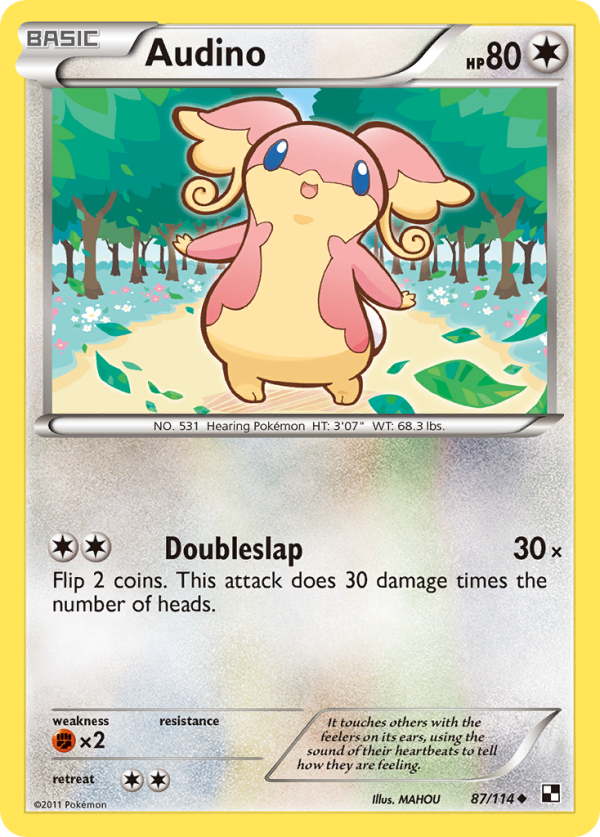 Audino (87 114) [Black & White: Base Set] Online Sale