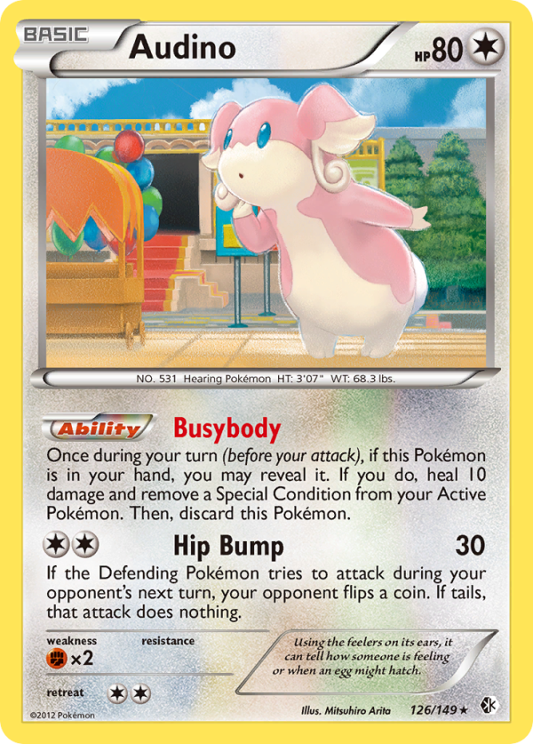 Audino (126 149) [Black & White: Boundaries Crossed] For Discount