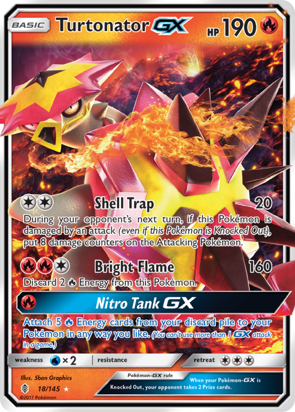 Turtonator GX (18 145) [Sun & Moon: Guardians Rising] Online Sale