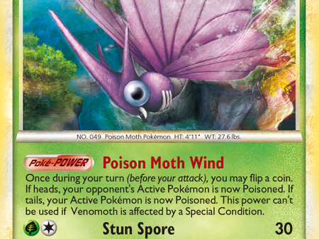 Venomoth (11 102) [HeartGold & SoulSilver: Triumphant] Cheap