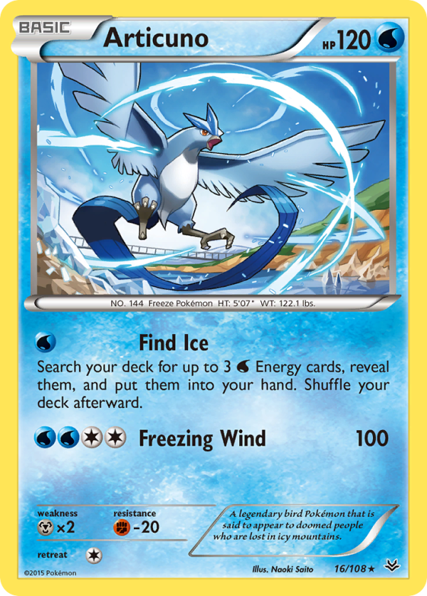 Articuno (16 108) [XY: Roaring Skies] Hot on Sale