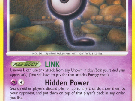 Unown L (91 106) [Diamond & Pearl: Great Encounters] Fashion