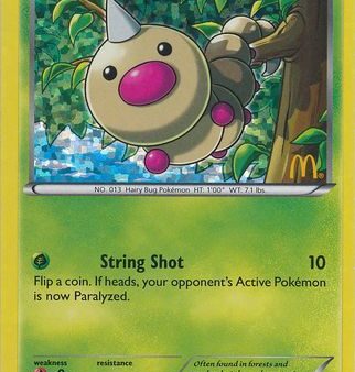 Weedle (1 12) [McDonald s Promos: 2014 Collection] Supply