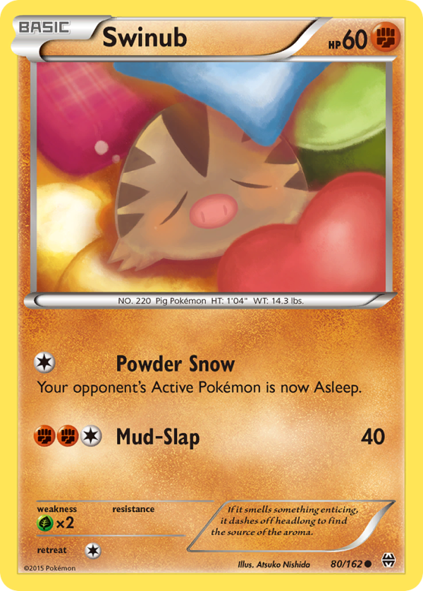 Swinub (80 162) [XY: BREAKthrough] Online now