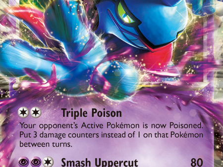 Toxicroak EX (41 106) [XY: Flashfire] Online Hot Sale