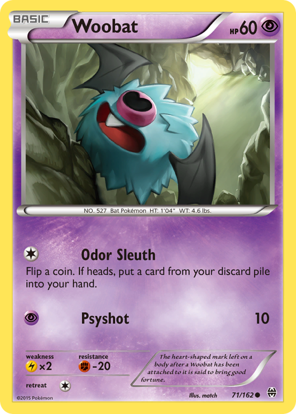 Woobat (71 162) [XY: BREAKthrough] Sale