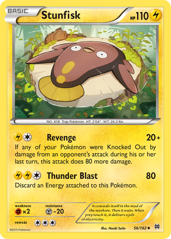 Stunfisk (56 162) [XY: BREAKthrough] Discount