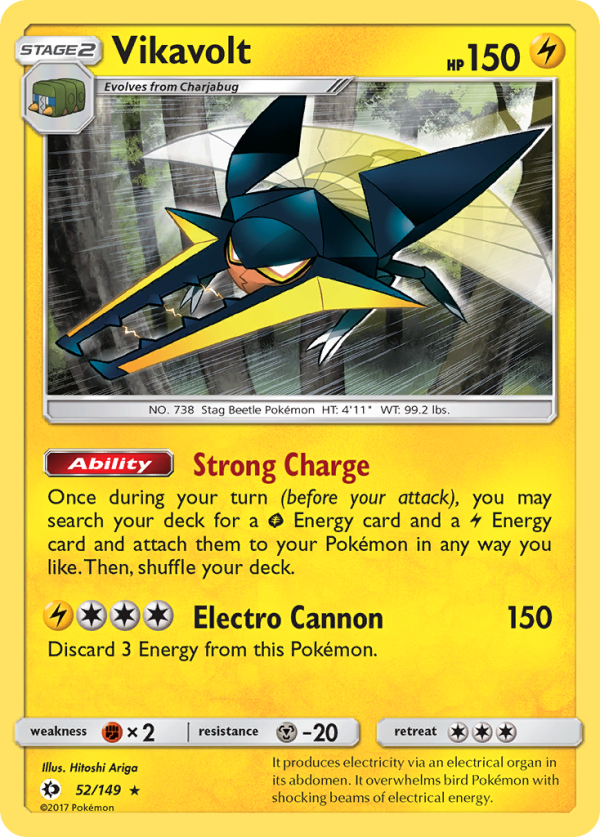 Vikavolt (52 149) [Sun & Moon: Base Set] Cheap