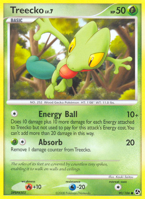 Treecko (90 106) [Diamond & Pearl: Great Encounters] Cheap