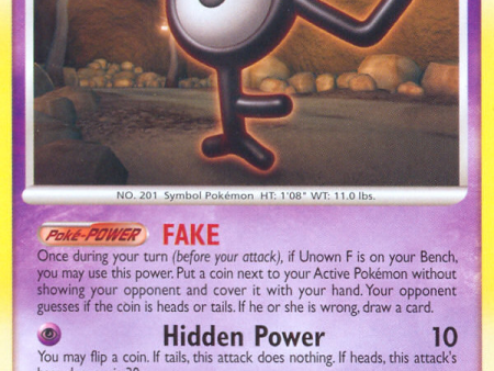 Unown F (56 106) [Diamond & Pearl: Great Encounters] Discount