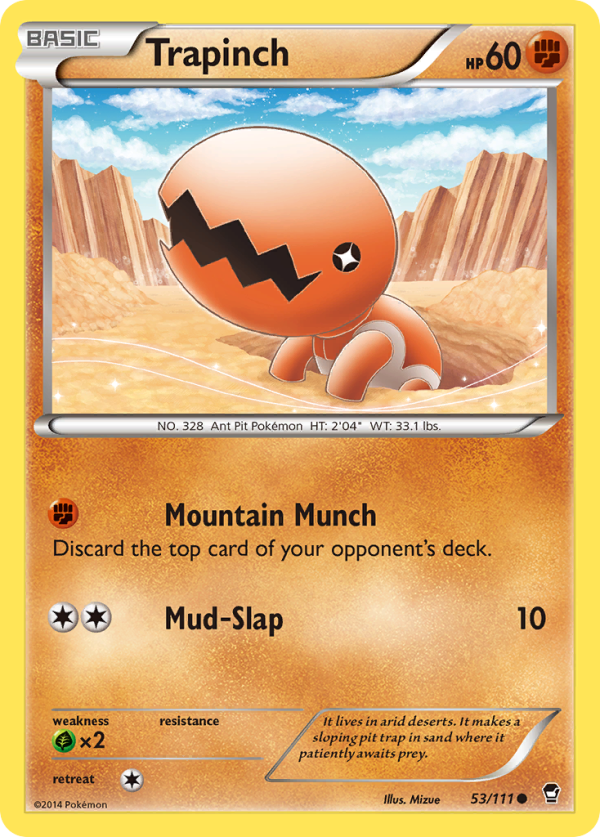 Trapinch (53 111) [XY: Furious Fists] Online